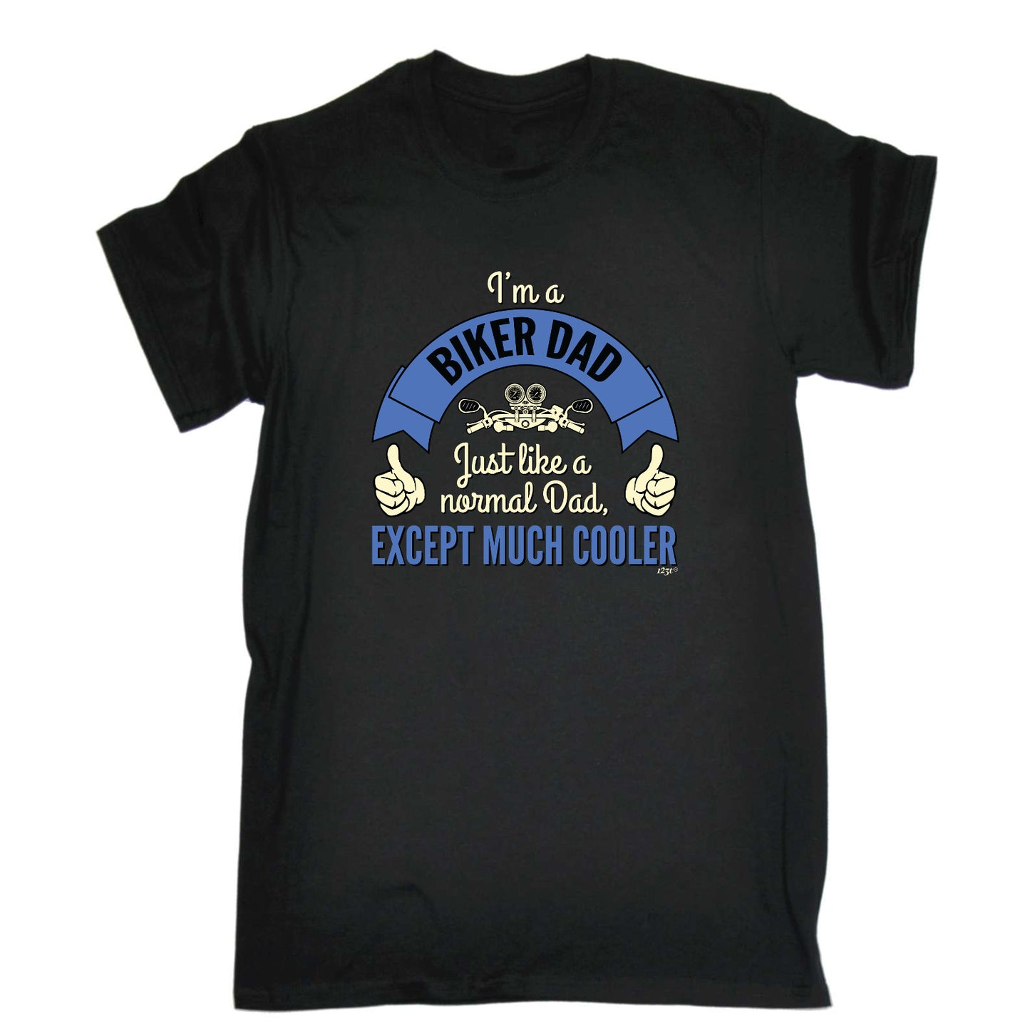 Im A Biker Dad - Mens Funny T-Shirt Tshirts