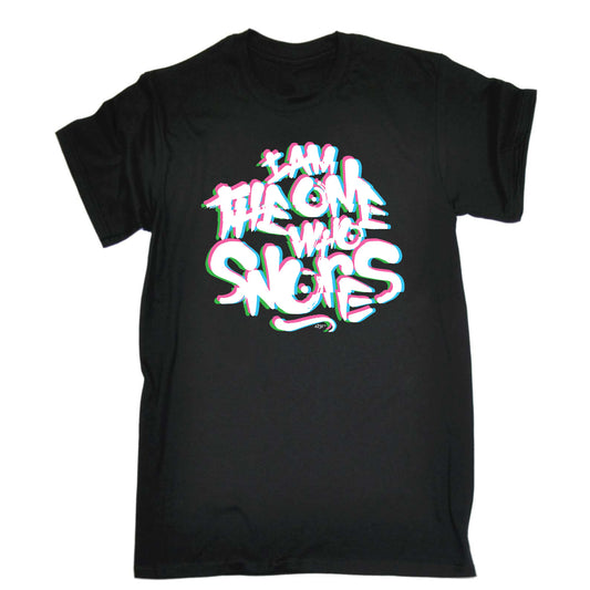 The One Who Snores - Mens Funny T-Shirt Tshirts