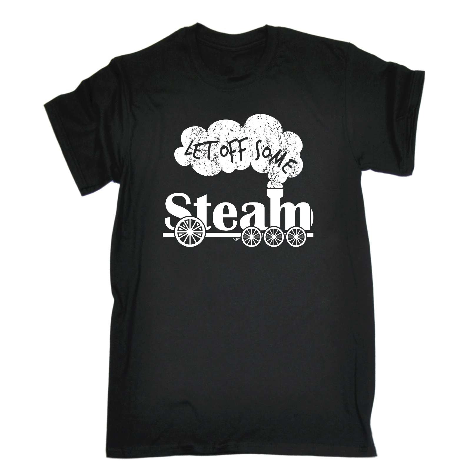 Let Off Some Steam - Mens Funny T-Shirt Tshirts