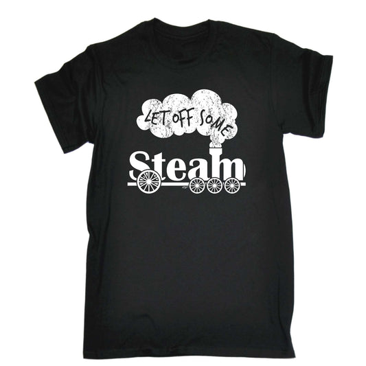 Let Off Some Steam - Mens Funny T-Shirt Tshirts