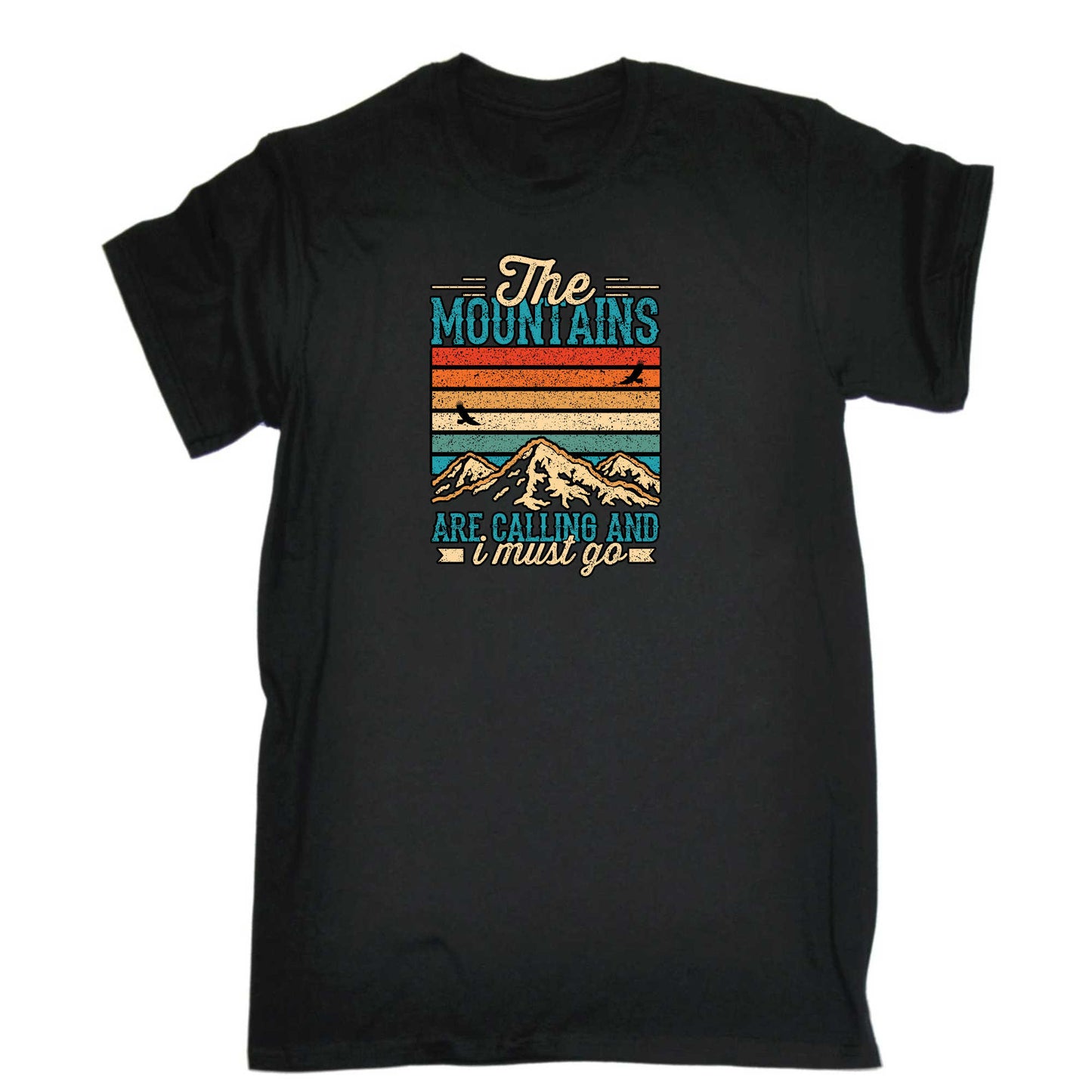 The Mountain Are Calling And I Must To Rock Climbing - Mens 123t Funny T-Shirt Tshirts