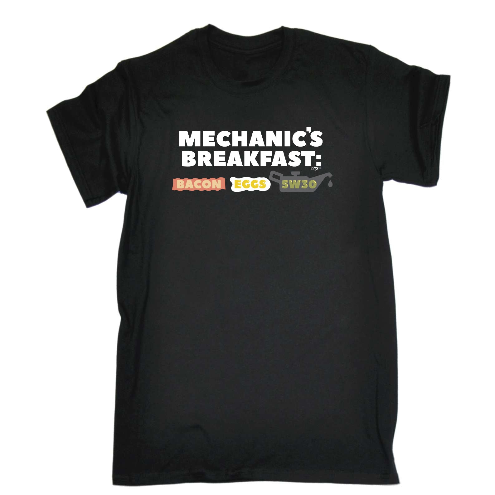 Mechanics Breakfast - Mens Funny T-Shirt Tshirts