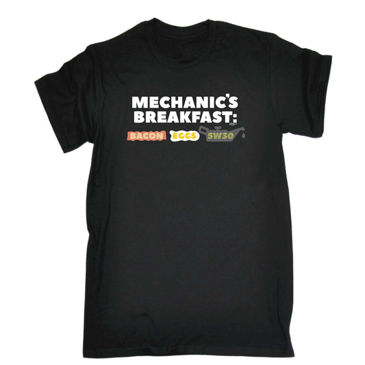 Mechanics Breakfast - Mens Funny T-Shirt Tshirts