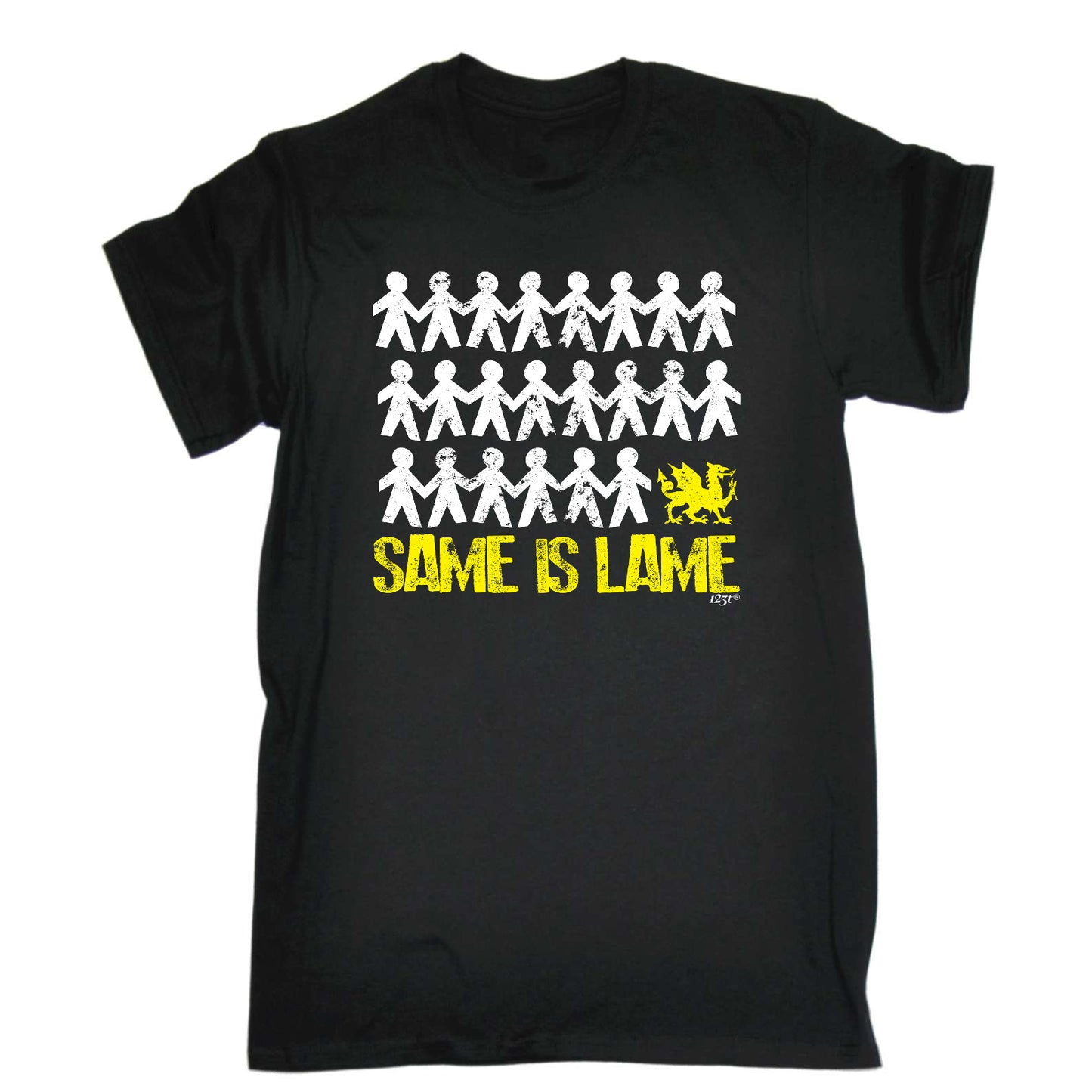 Same Is Lame Welsh - Mens Funny T-Shirt Tshirts