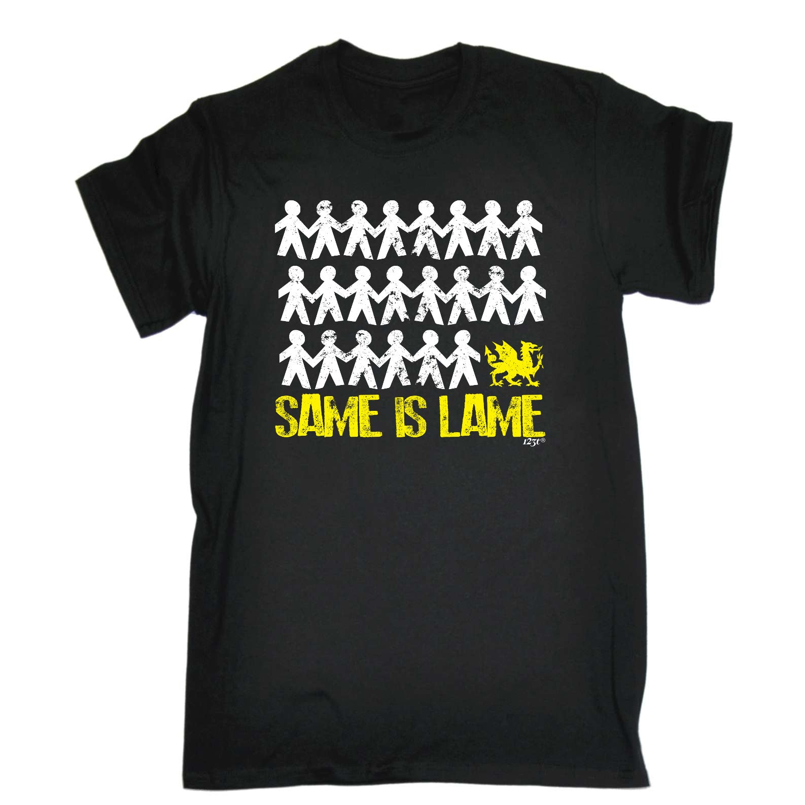 Same Is Lame Welsh - Mens Funny T-Shirt Tshirts