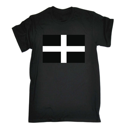 Cornwall Flag - Mens Funny T-Shirt Tshirts
