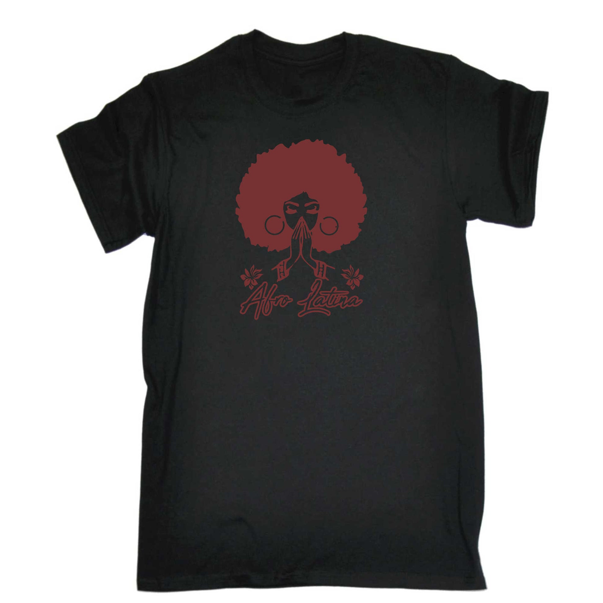 Afro Latina - Mens 123t Funny T-Shirt Tshirts