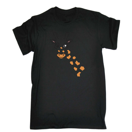 Giraffe Animal Face Ani Mates - Mens Funny T-Shirt Tshirts