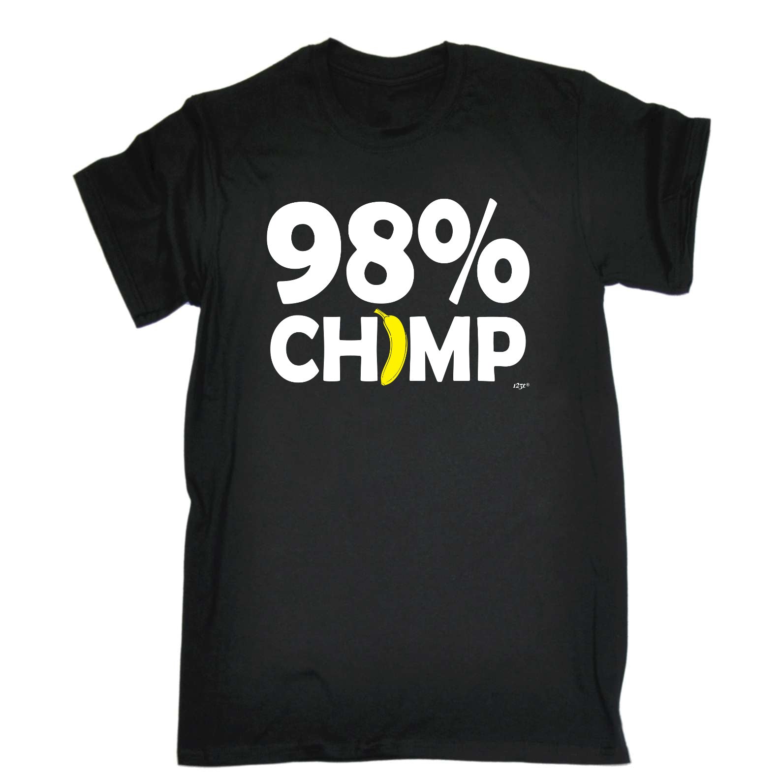98 Percent Chimp - Mens Funny T-Shirt Tshirts