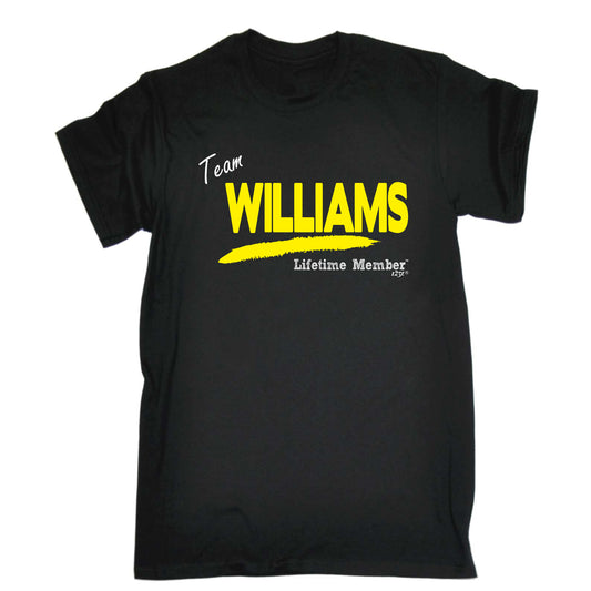 Williams V1 Lifetime Member - Mens Funny T-Shirt Tshirts