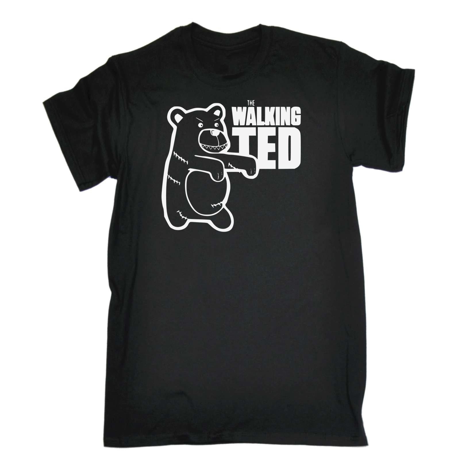 Walking Ted Teddy Bear - Mens 123t Funny T-Shirt Tshirts