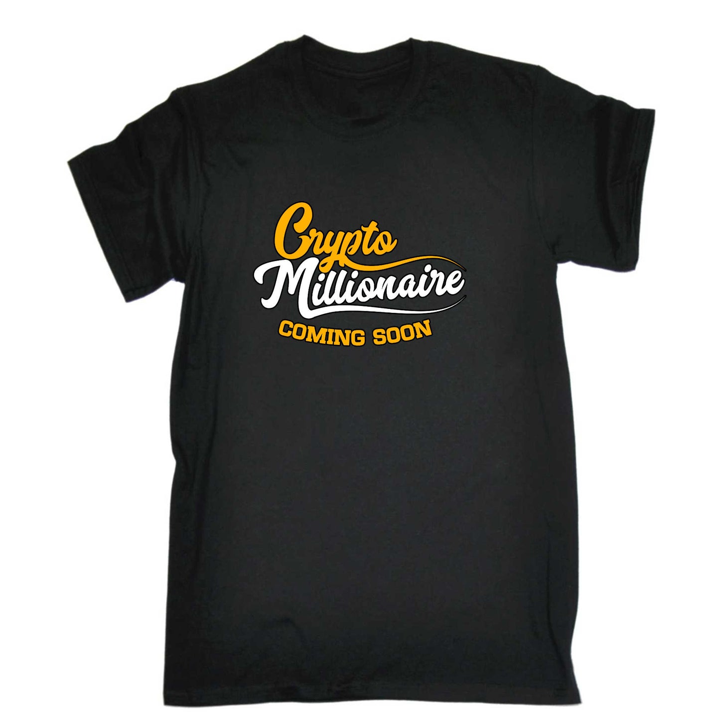 Crypto Millionaire Comming Soon Bitcoin - Mens 123t Funny T-Shirt Tshirts
