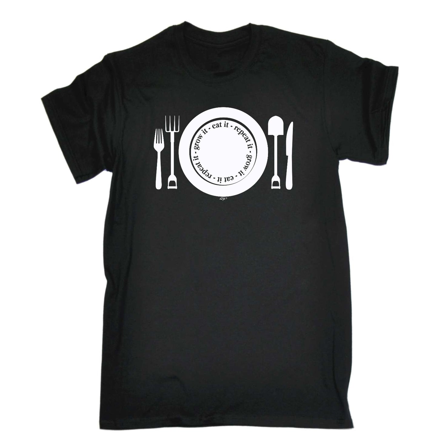 Grow It Eat It Repeat - Mens Funny T-Shirt Tshirts