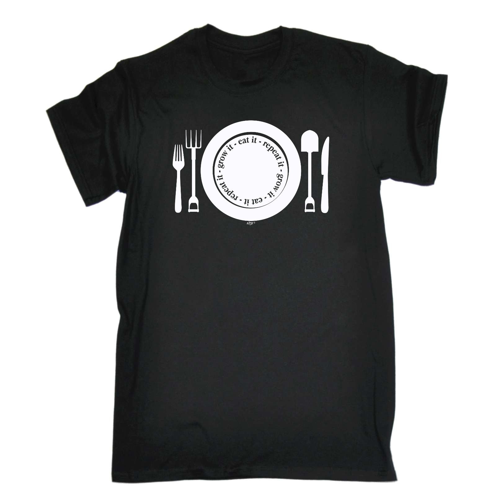 Grow It Eat It Repeat - Mens Funny T-Shirt Tshirts