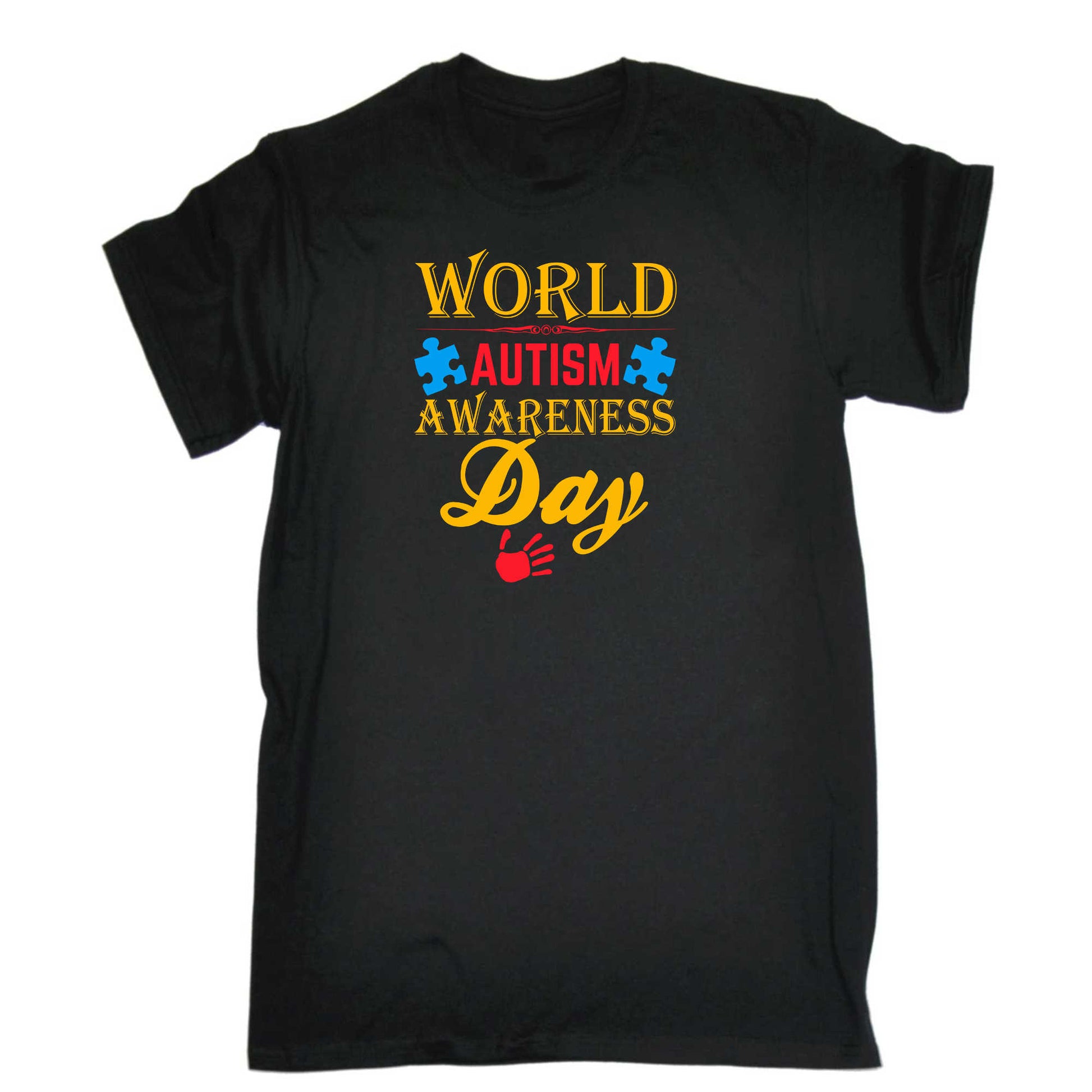 World Autism Awareness Day - Mens 123t Funny T-Shirt Tshirts