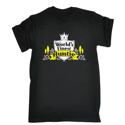 Worlds Finest Auntie - Mens Funny T-Shirt Tshirts