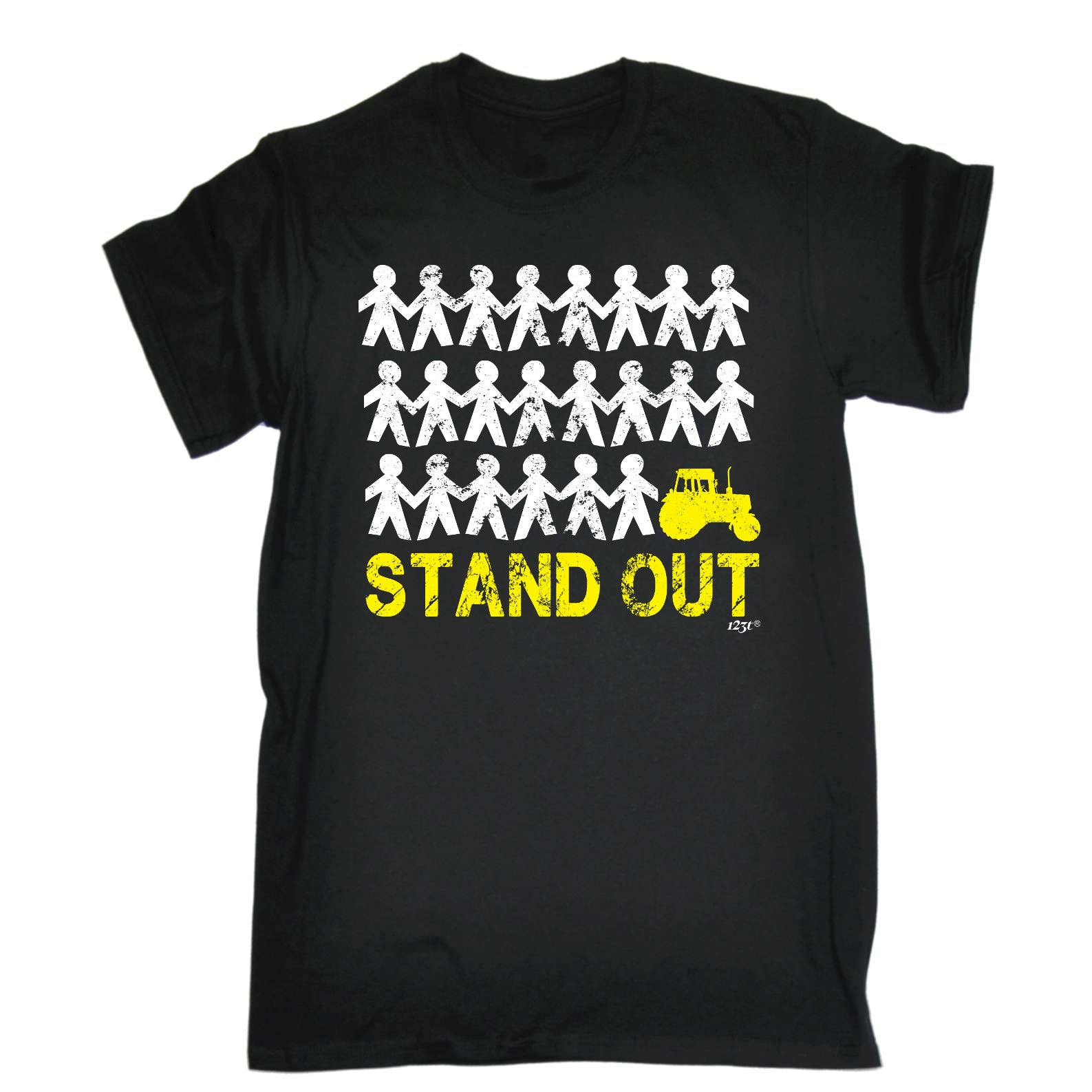 Stand Out Tractor - Mens Funny T-Shirt Tshirts