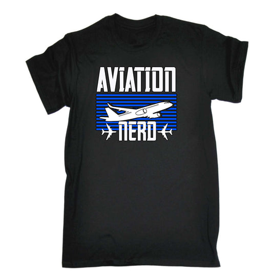 Aviation Nerd Plane - Mens 123t Funny T-Shirt Tshirts