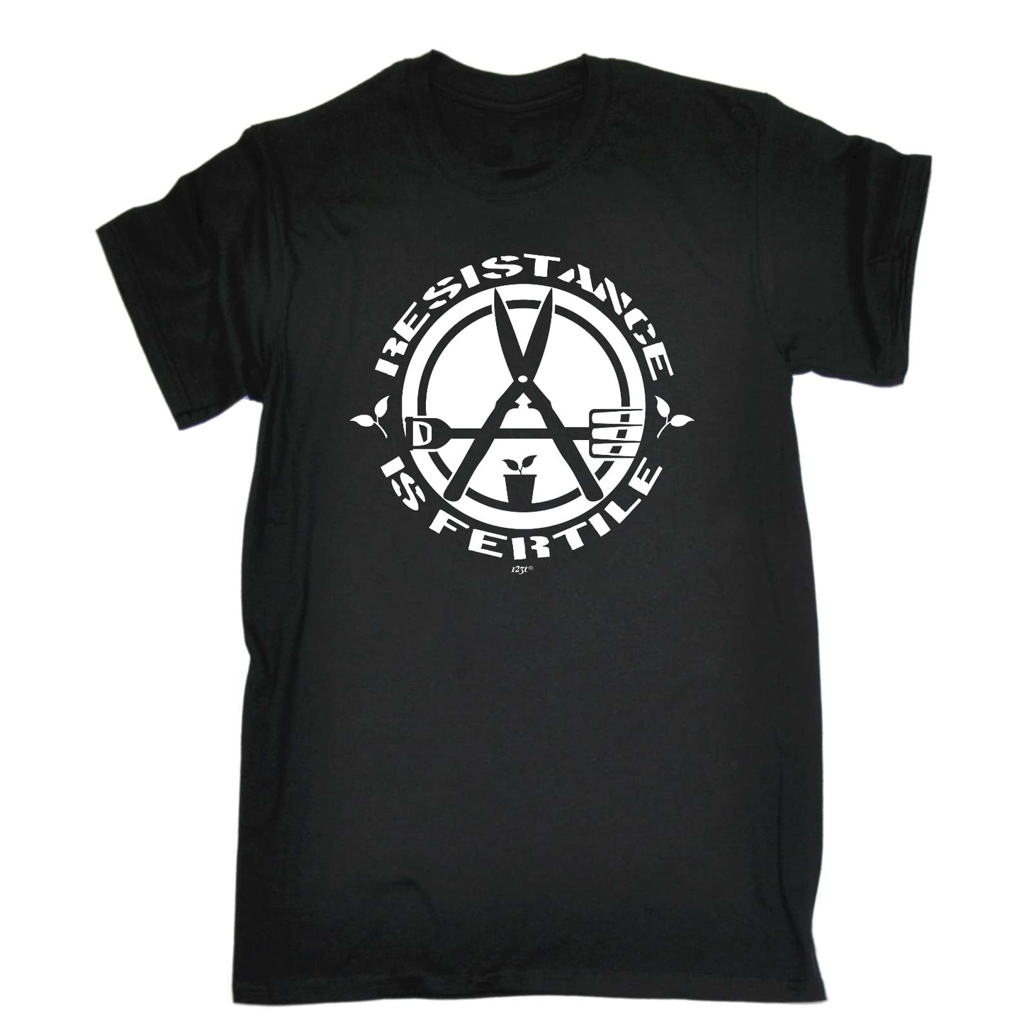 Resistance Is Fertile - Mens Funny T-Shirt Tshirts