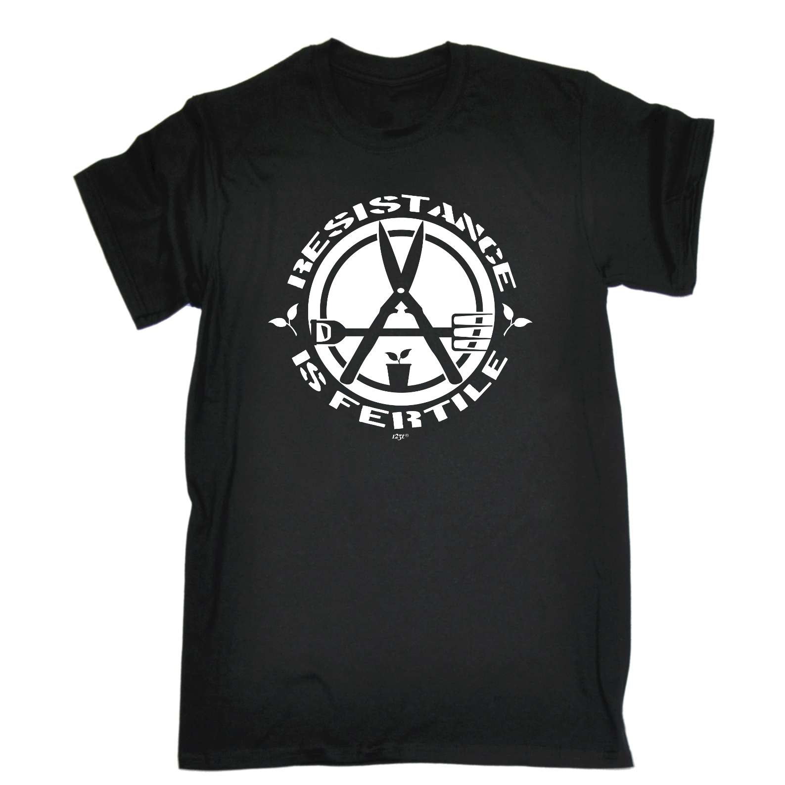 Resistance Is Fertile - Mens Funny T-Shirt Tshirts
