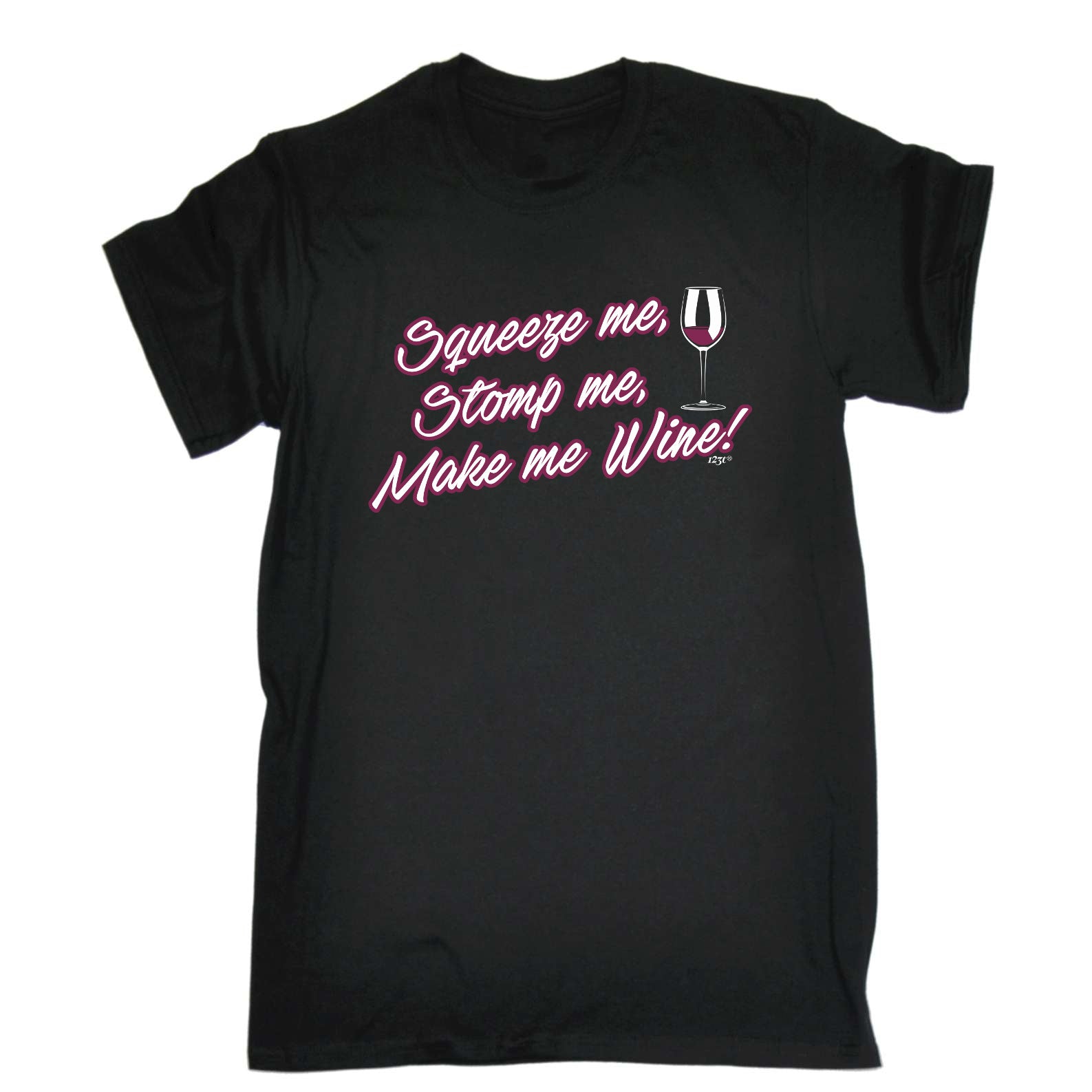 Squeeze Me Stomp Me Wine - Mens Funny T-Shirt Tshirts
