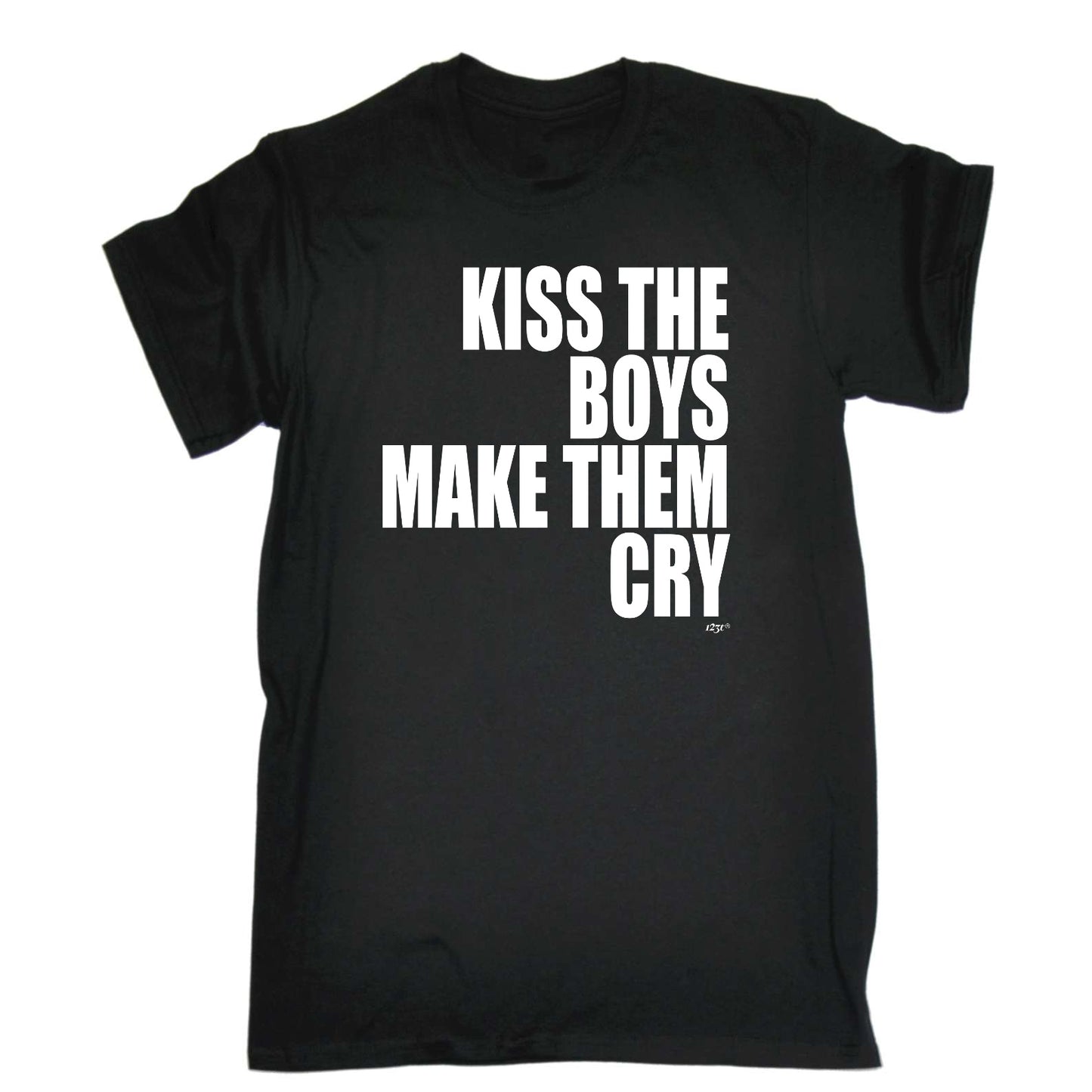 Kiss The Boys Make Them Cry - Mens Funny T-Shirt Tshirts