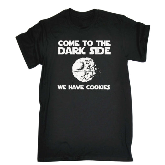 Cookies Come To The Dark Side - Mens Funny T-Shirt Tshirts