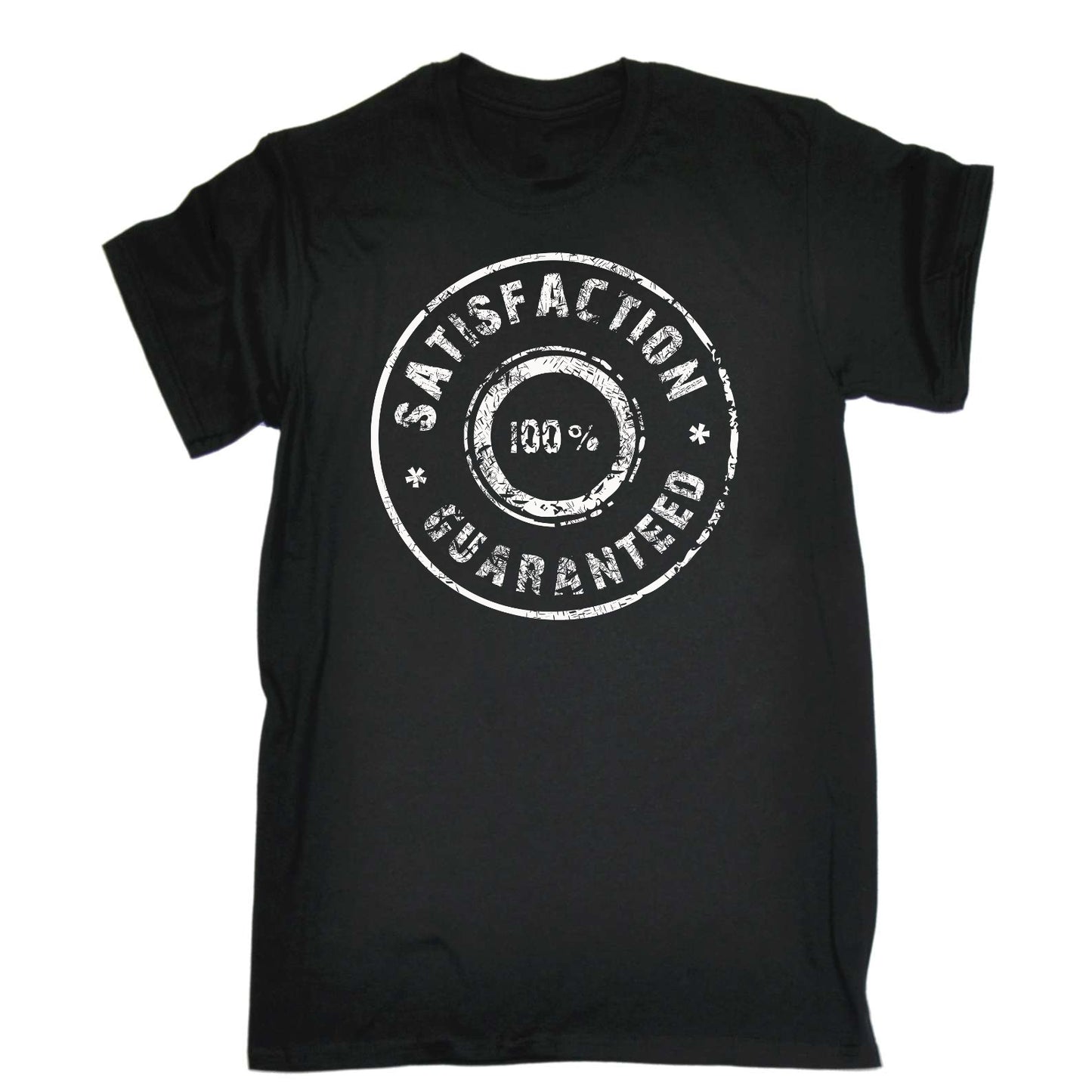 100 Percent Satisfaction Guaranteed - Mens Funny T-Shirt Tshirts