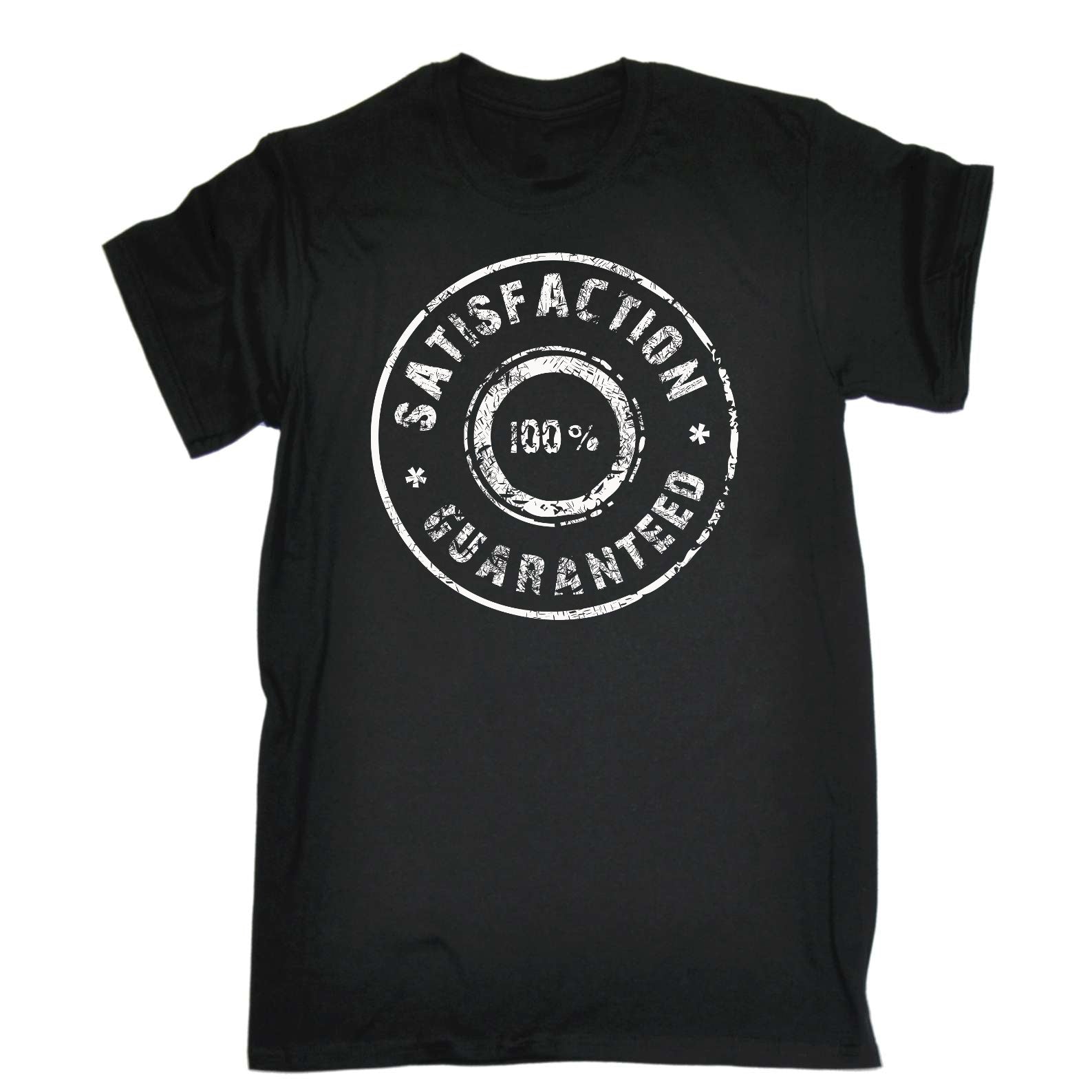 100 Percent Satisfaction Guaranteed - Mens Funny T-Shirt Tshirts