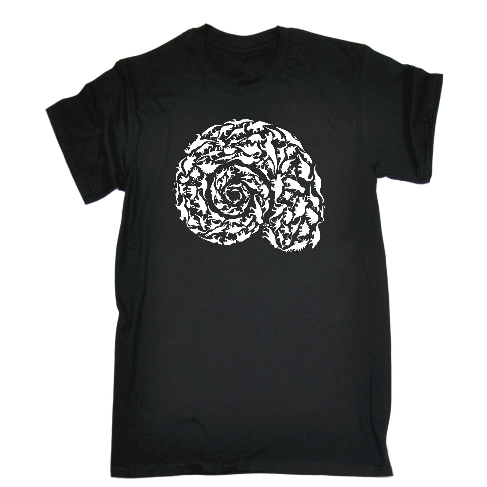 Dinosaur Fossil - Mens Funny T-Shirt Tshirts