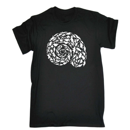 Dinosaur Fossil - Mens Funny T-Shirt Tshirts