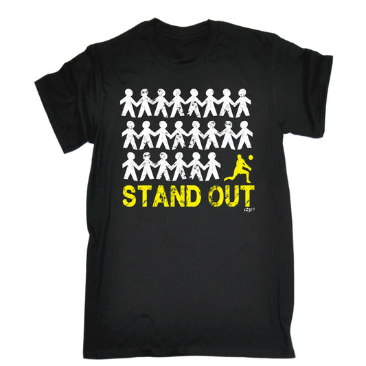 Stand Out Volleyball - Mens Funny T-Shirt Tshirts