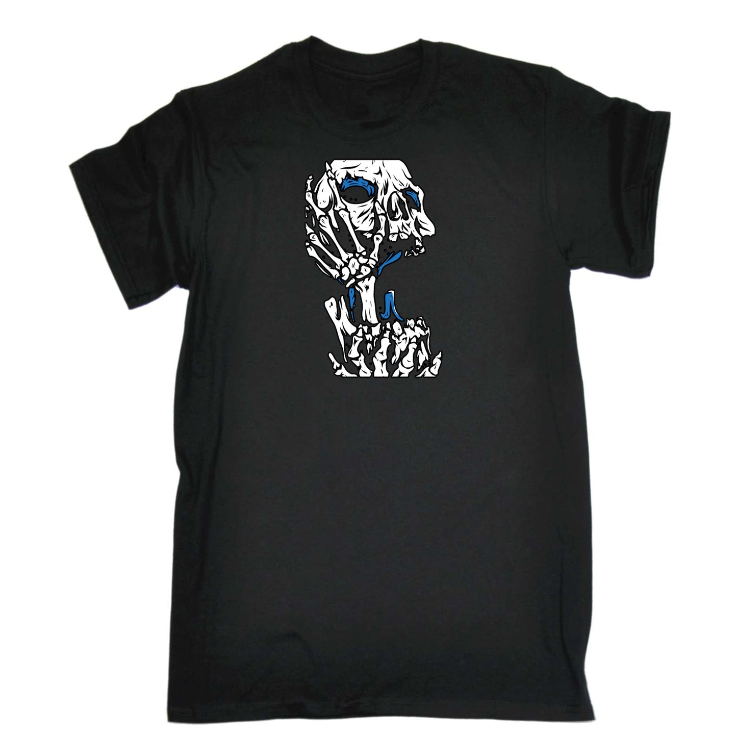 Skull Hand Fashion - Mens 123t Funny T-Shirt Tshirts