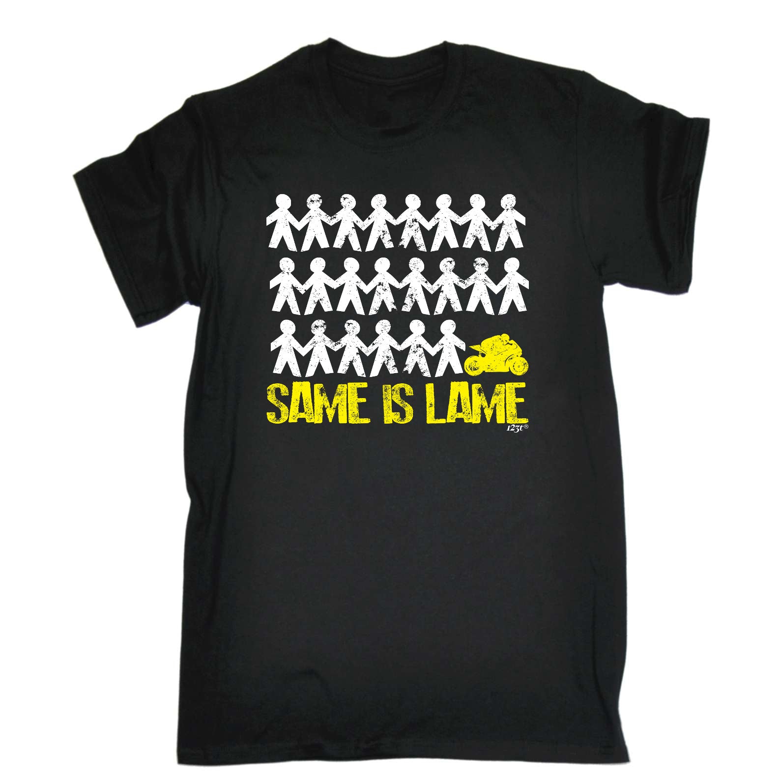 Same Is Lame Speedmoto - Mens Funny T-Shirt Tshirts