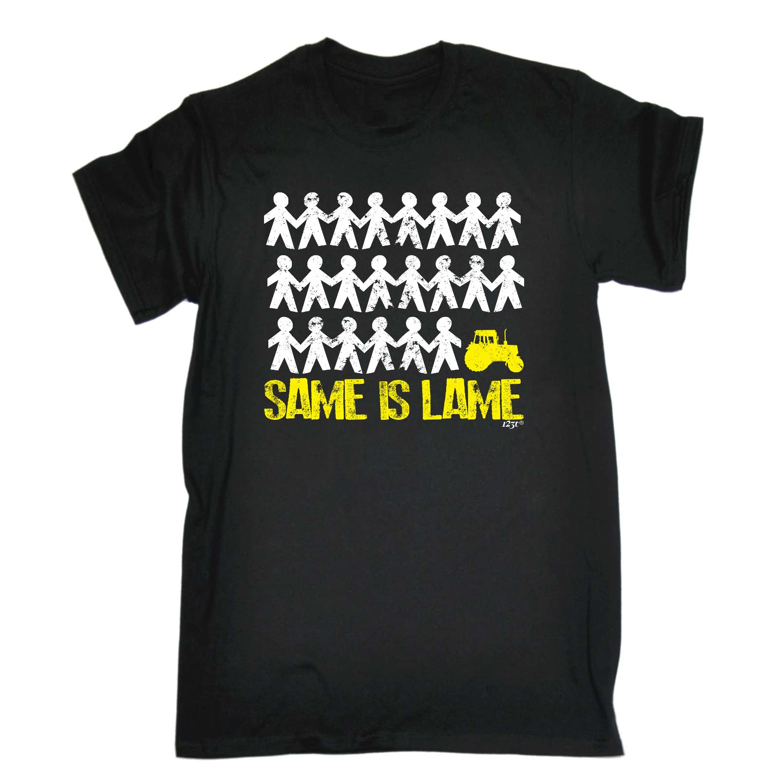 Same Is Lame Tractor - Mens Funny T-Shirt Tshirts