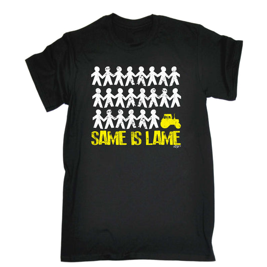 Same Is Lame Tractor - Mens Funny T-Shirt Tshirts