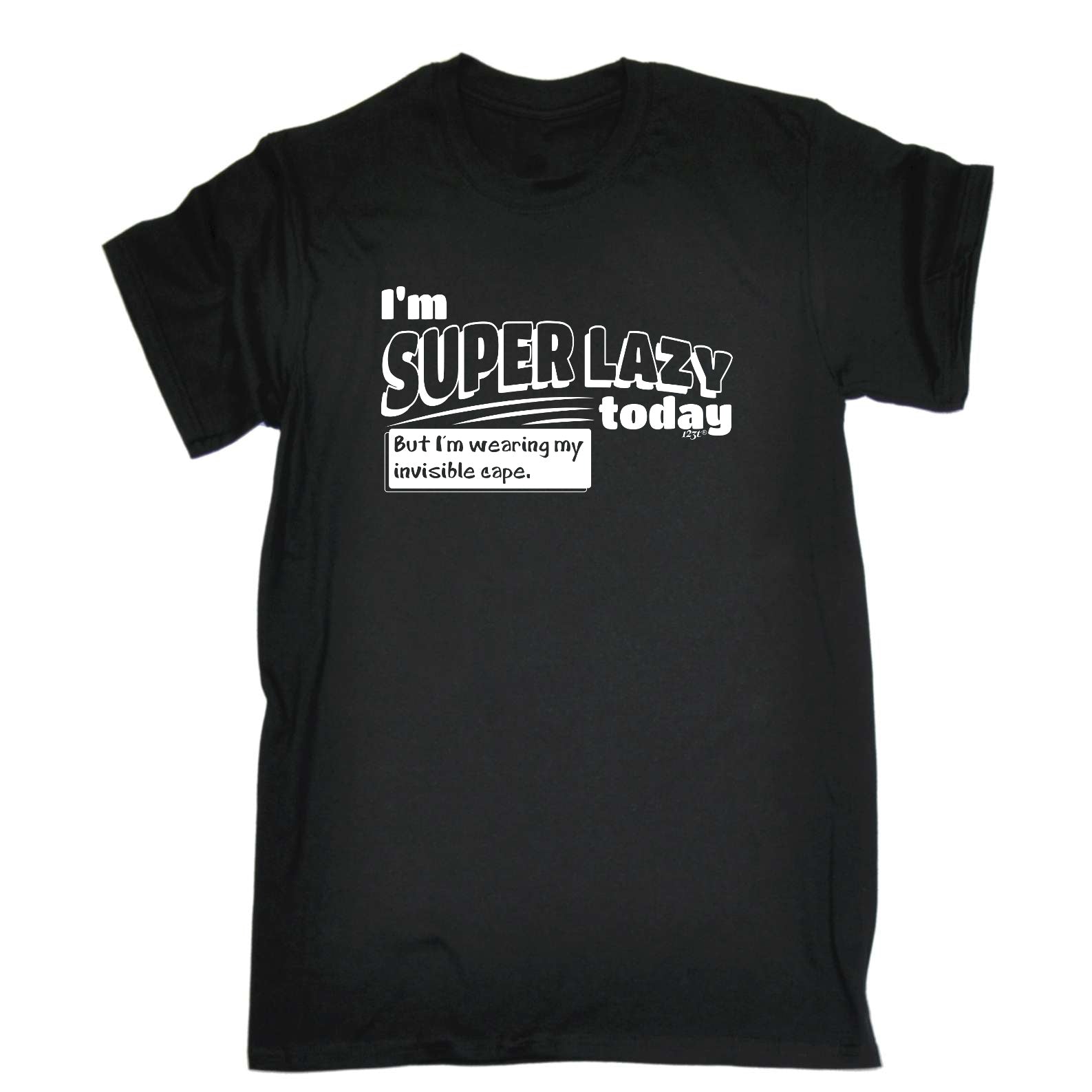 Im Super Lazy Today Cape - Mens Funny T-Shirt Tshirts