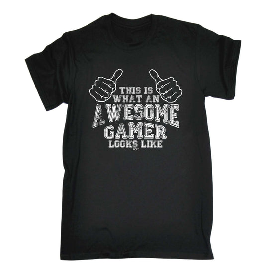 This Is What Awesome Gamer - Mens Funny T-Shirt Tshirts