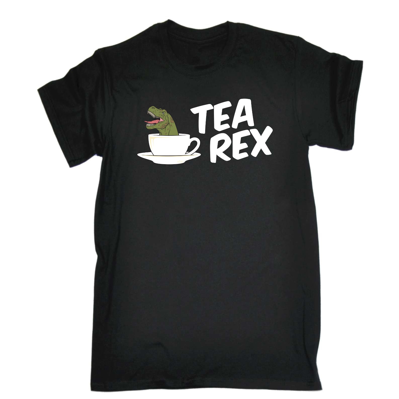 Tea Rex - Mens Funny T-Shirt Tshirts