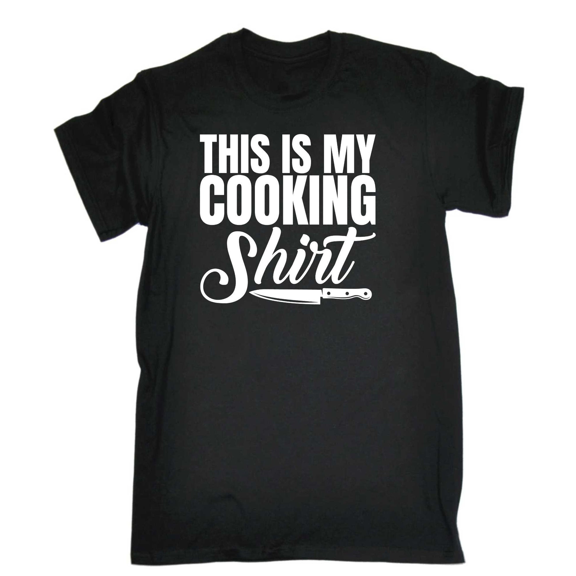 This Is My Cooking Shirt Chef Kichen - Mens 123t Funny T-Shirt Tshirts