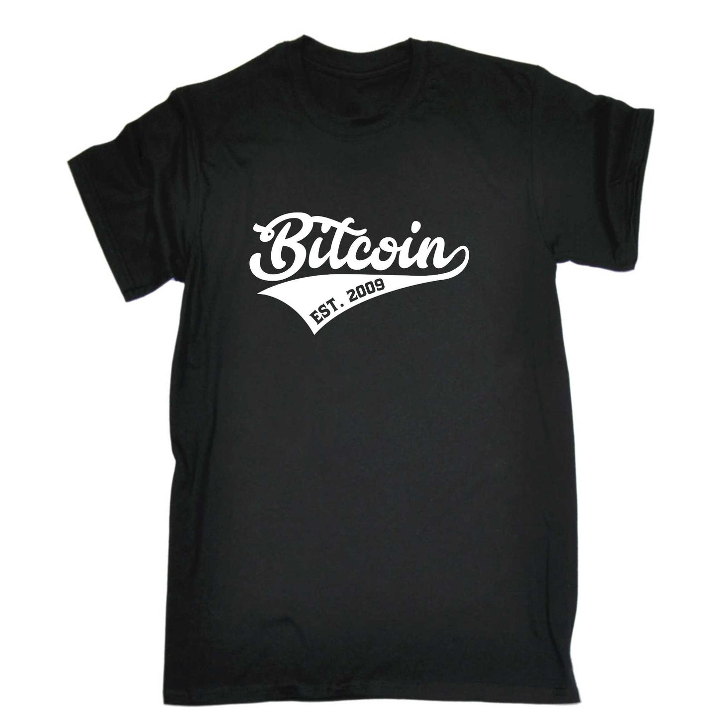 Bitcoin Est 2009 Crypto Currency Trader Investor - Mens 123t Funny T-Shirt Tshirts