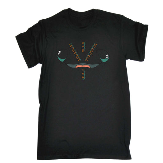 Chameleon Animal Face Ani Mates - Mens Funny T-Shirt Tshirts
