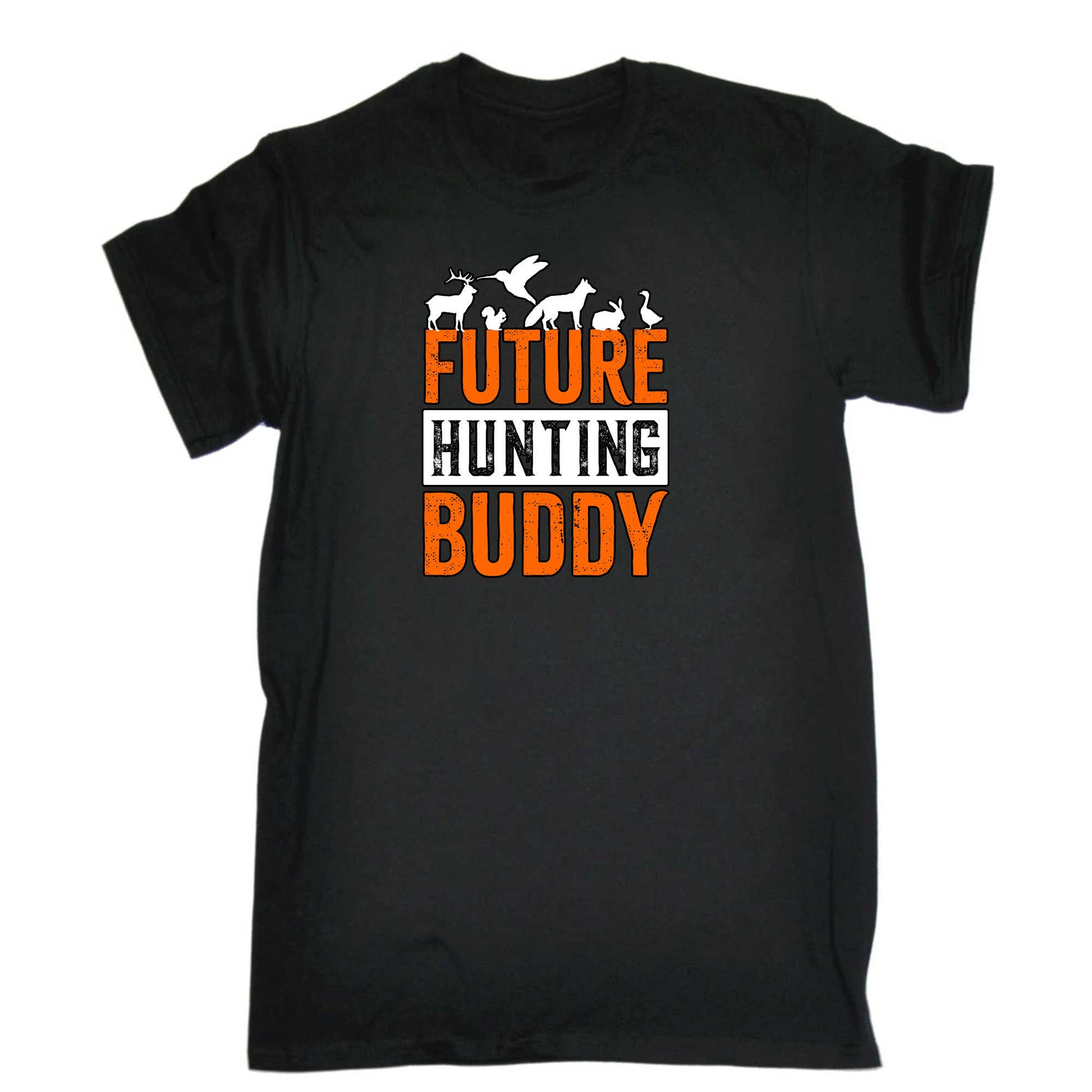 Future Hunting Buddy - Mens 123t Funny T-Shirt Tshirts