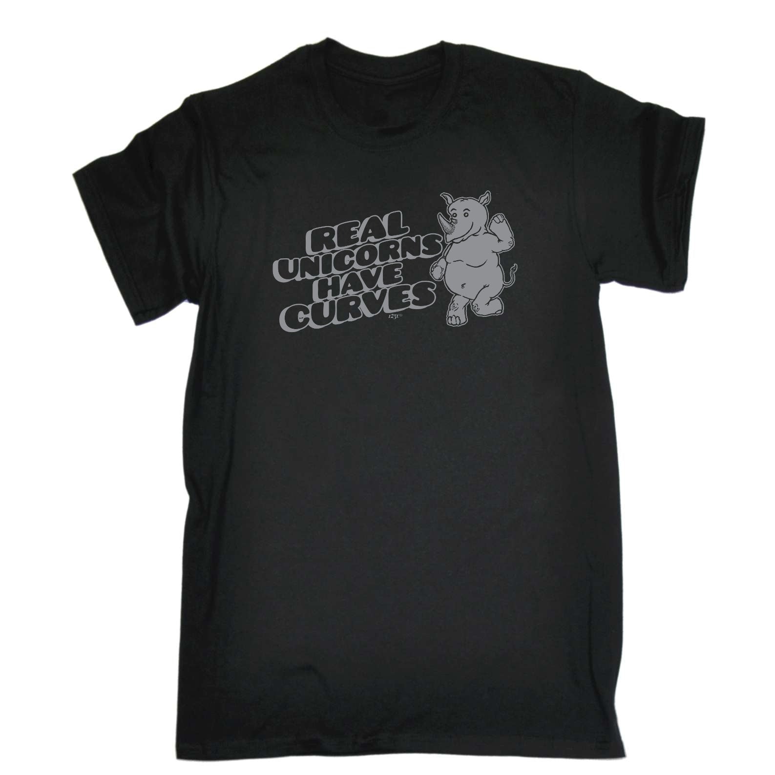 Real Unicorns Have Horns Rhino - Mens Funny T-Shirt Tshirts