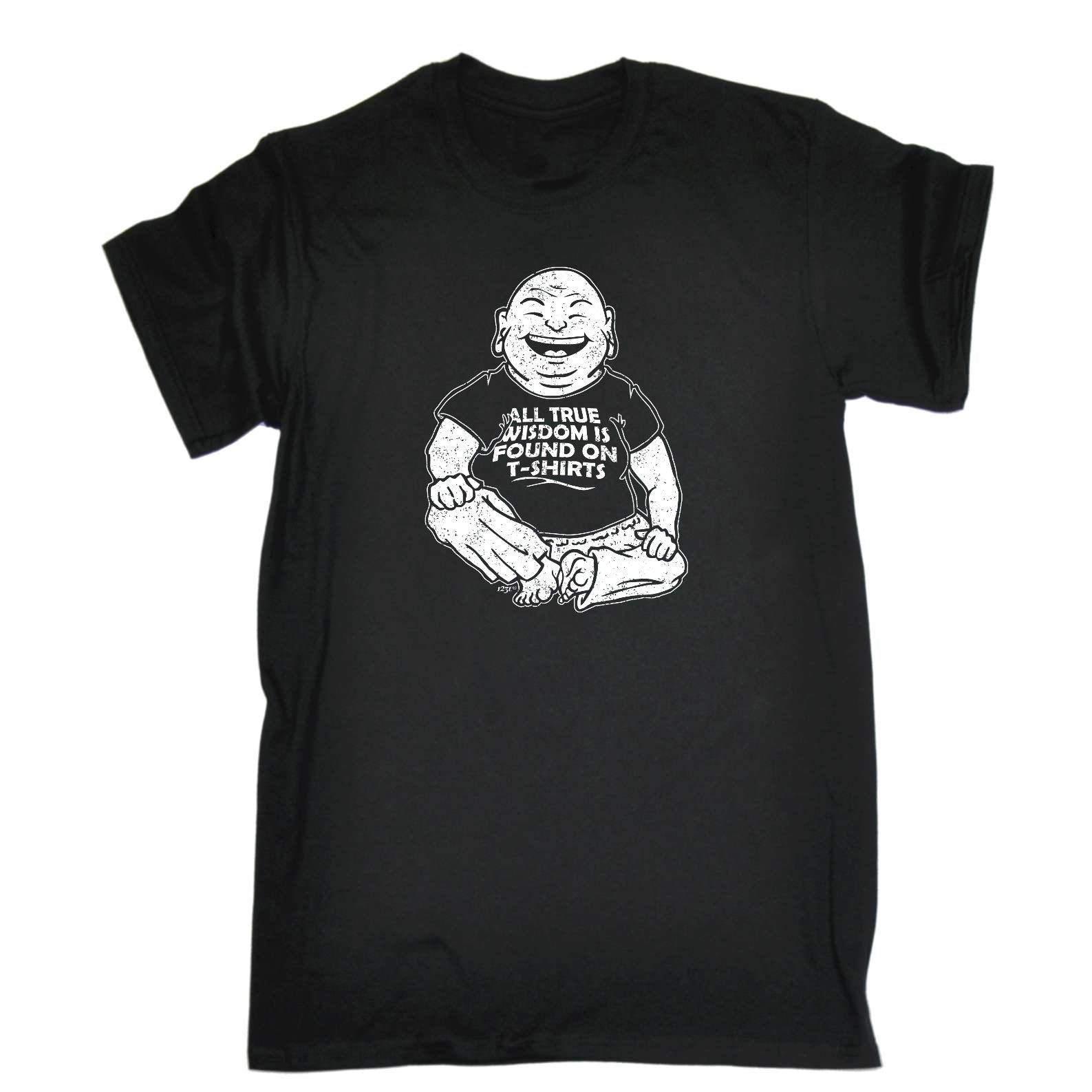 All True Wisdom Is Found - Mens Funny T-Shirt Tshirts