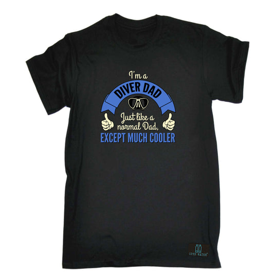 Ow Im A Diver Dad - Mens Funny T-Shirt Tshirts