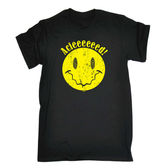 Acieeeeeed Rave Dance - Mens Funny T-Shirt Tshirts