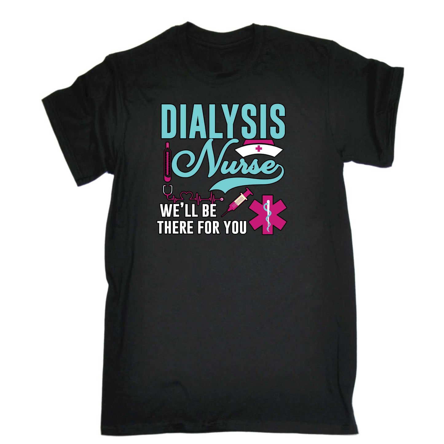 Dialysis Nurse - Mens 123t Funny T-Shirt Tshirts