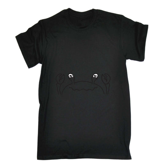 Crab Animal Face Ani Mates - Mens Funny T-Shirt Tshirts