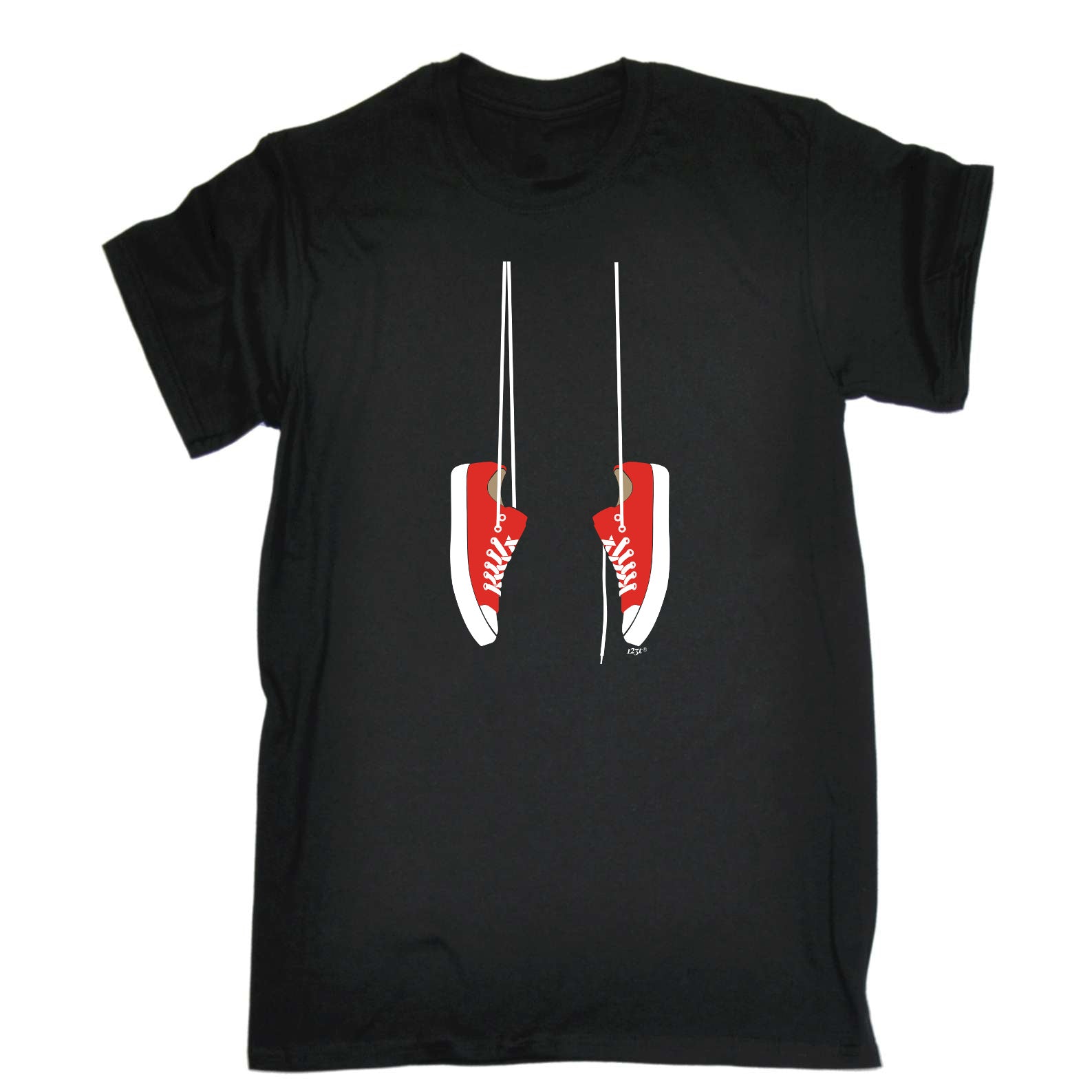 Trainers Round Neck - Mens Funny T-Shirt Tshirts